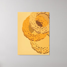ミニマリスト抽象絵画 - 幾何学的な壁アート キャンバスプリント