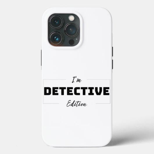 ミニマリスト探偵エディションiPhone 13 Proケース Case-Mate iPhoneケース (裏面)