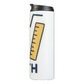 ミニマリスト数学の主題 – 計算ツール，ルーラー タンブラー (回転右)