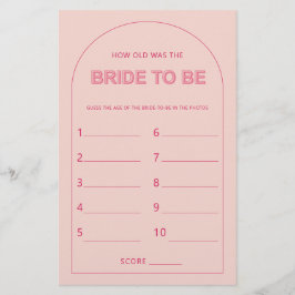 ミニマリスト新婦のシャワーゲームは何歳だった チラシ