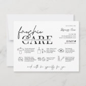 ミニマリスト昇華フレシ気にュ指示 サンキューカード (正面)