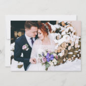 ミニマリスト書メリー書とニュー結婚したリュウズ シーズンカード (裏面)