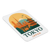 ミニマリスト東京日本旅行お土産マグネット マグネット (右側)
