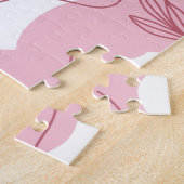 ミニマリスト柄ジグソーパズル ジグソーパズル (側面)