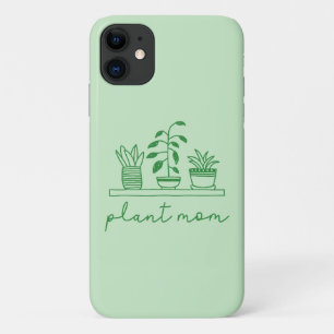 ミニマリスト植物ママかわいい植物の恋人 iPhone 11 ケース