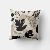 ミニマリスト植物学装飾用クッション – ジャパンディスタイル クッション (裏面)