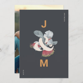 ミニマリスト植物学 – 日付を写真と共に保存 セーブザデート