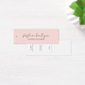 ミニマリスト業務用衣料品ラベルつるラベル (デスク)