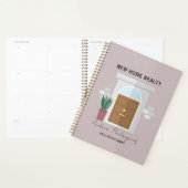 ミニマリスト歓迎フロントドア実在エステートエージェント プランナー手帳 (ディスプレー)