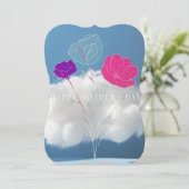 ミニマリスト母の日のカード (スタンド正面)