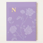 ミニマリスト毎日のプランナーエレガント- & おもしろい プランナー手帳 (裏面)