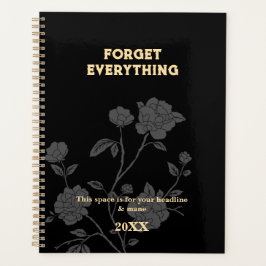 ミニマリスト毎日のプランナーエレガント- & おもしろい プランナー手帳