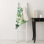 ミニマリスト水の色の緑離れの シェルパブランケット (インサイチュ)