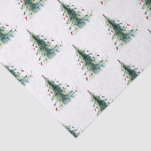 ミニマリスト水の色クリスマスツリー 薄葉紙 (詳細)