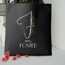 ミニマリスト水カラーモノグラムF先生