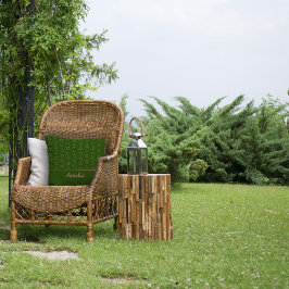 ミニマリスト水彩円グリーン装飾用クッション クッション