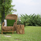 ミニマリスト水彩円グリーン装飾用クッション クッション