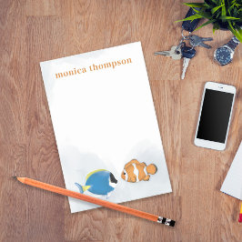 ミニマリスト水彩熱帯魚 ポストイット