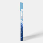 ミニマリスト波がカモメApple iPhoneケースを高騰 Case-Mate iPhoneケース (裏面 / 左)