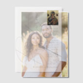 ミニマリスト洗礼《キリスト教》洗礼式や命名式ギリシャ正統 ベラム紙招待状 (オフセット (カップル))