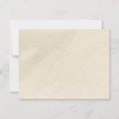 ミニマリスト洗練された正統の記念碑 サンキューカード (裏面)