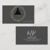 ミニマリスト洗車インテリアデザイナーロゴB 名刺 (正面/裏面)