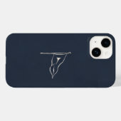 ミニマリスト海洋旗柄スマホケース Case-Mate iPhoneケース (裏面 (横))