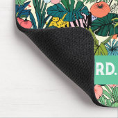 ミニマリスト熱帯 マウスパッド (コーナー)