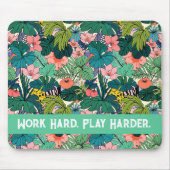 ミニマリスト熱帯 マウスパッド (正面)