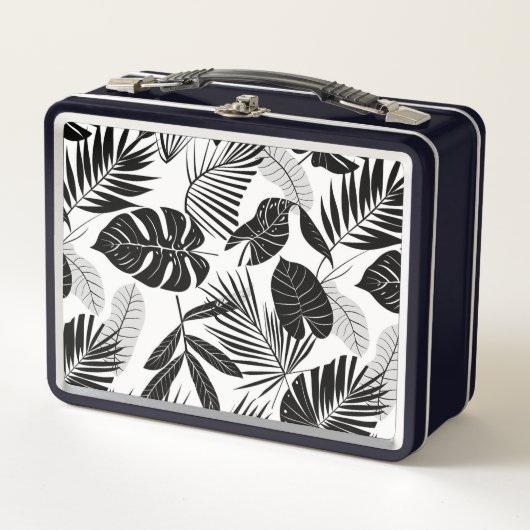 ミニマリスト熱帯 メタルランチボックス (正面)