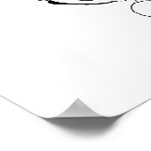 ミニマリスト独身のの概要Magnolia開花 ポスター (角)