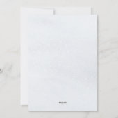 ミニマリスト用ホリデーカード |マウンテンシ絵画ーン シーズンカード (裏面)