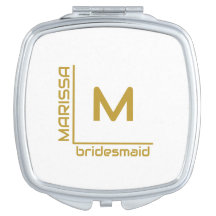 ミニマリスト白と金ゴールドのブパーソナライズされたライデメイド