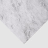 ミニマリスト白シルバーとグレーのテクスチャ付き大理石 薄葉紙 (詳細)