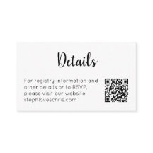 ミニマリスト白黒WebサイトQRコード