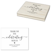 ミニマリスト祝は我々と一緒に ラバースタンプ (押印)