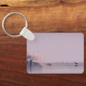 ミニマリスト禅の風景 キーホルダー (裏面)