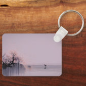 ミニマリスト禅の風景 キーホルダー (正面)