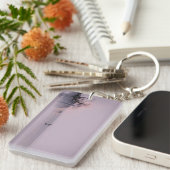 ミニマリスト禅の風景 キーホルダー (正面右)