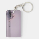 ミニマリスト禅の風景 キーホルダー (裏面)