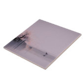 ミニマリスト禅の風景 タイル (側面)