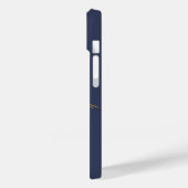 ミニマリスト禅波 | 抽象的な海のライン Case-Mate iPhoneケース (裏面 / 左)