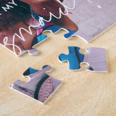 ミニマリスト私のbridesmaidの写真になるかどうか ジグソーパズル (側面)