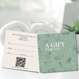 ミニマリスト簡易グリーンクリーム洗浄サービス