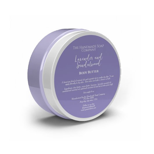 ミニマリスト紫色の化粧品の瓶ラベル ラウンドシール