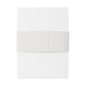 ミニマリスト結婚ニュートラル 招待状ベリーバンド (裏面例)