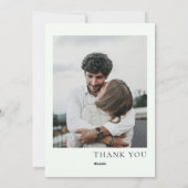 ミニマリスト結婚フルーツカクテルの写真カード シーズンカード (裏面)