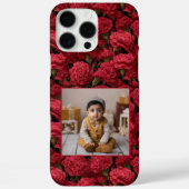 ミニマリスト結婚記念日ギフトカーネーションの花の写真 Case-Mate iPhoneケース (裏面)