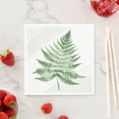 ミニマリスト緑シダ スタンダードランチョンナプキン (インサイチュ)