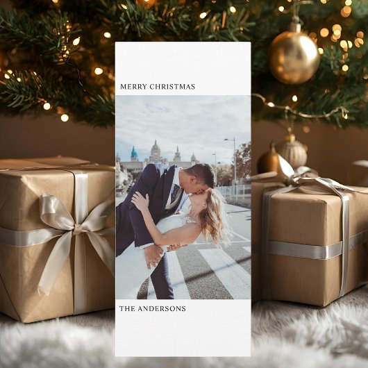 ミニマリスト縦型クリスマス写真エレガント